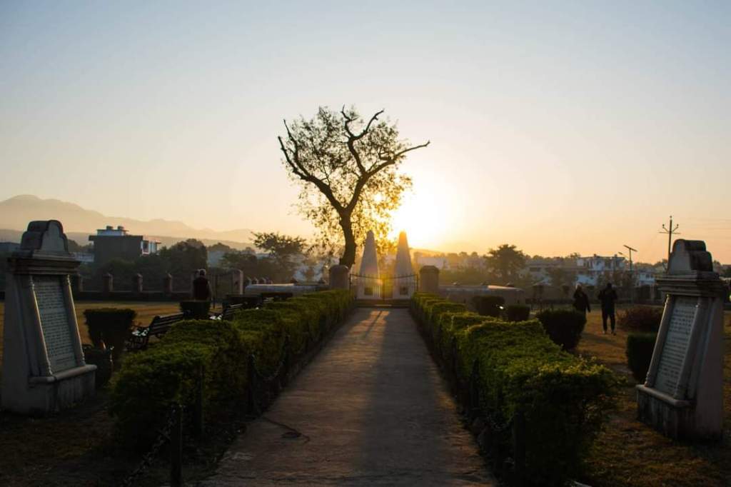 Khalanga War Memorial. Built by the british to honor the valour of the Gorkha warriors. 