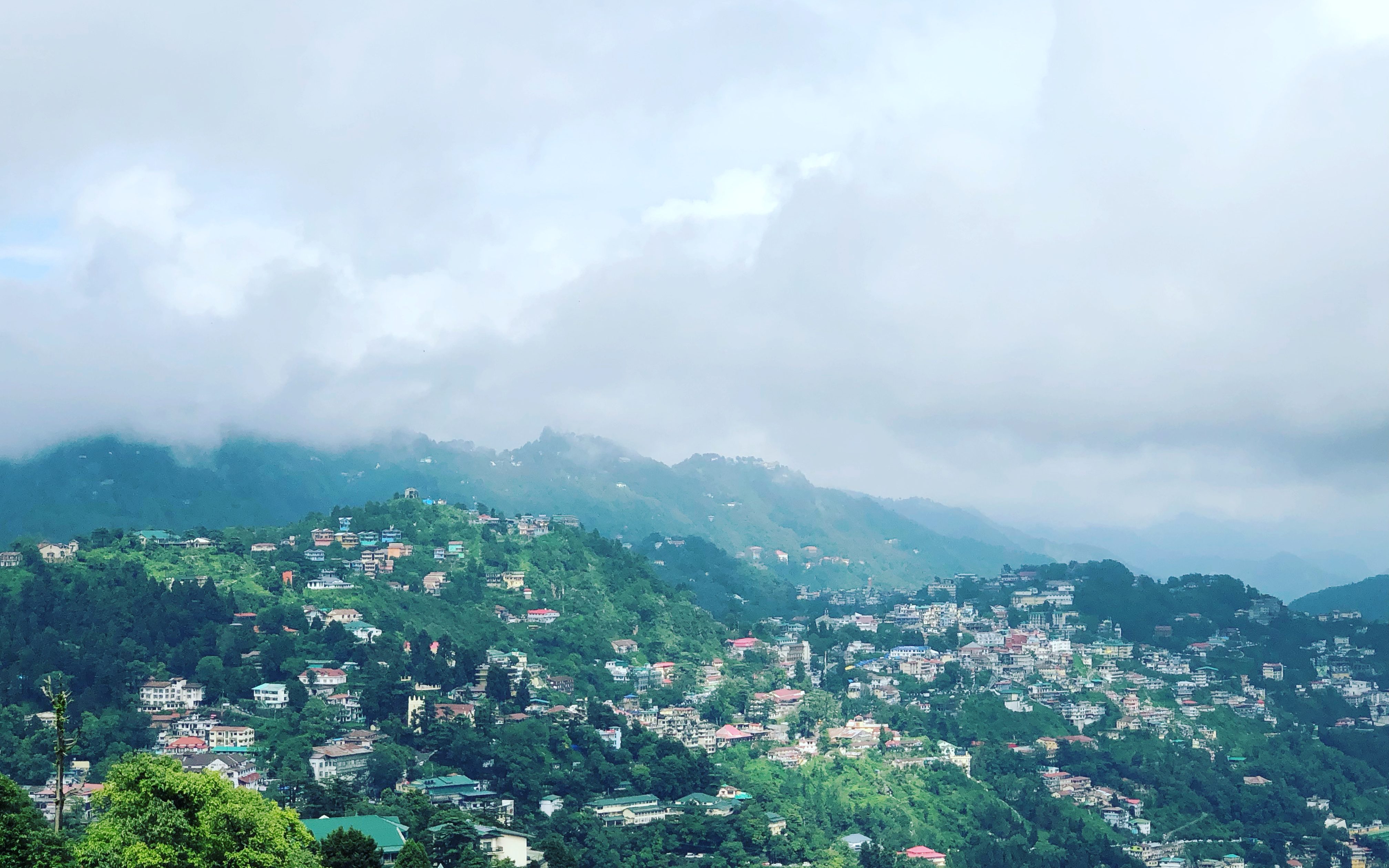 Mussoorie hill station (Monsoon time)