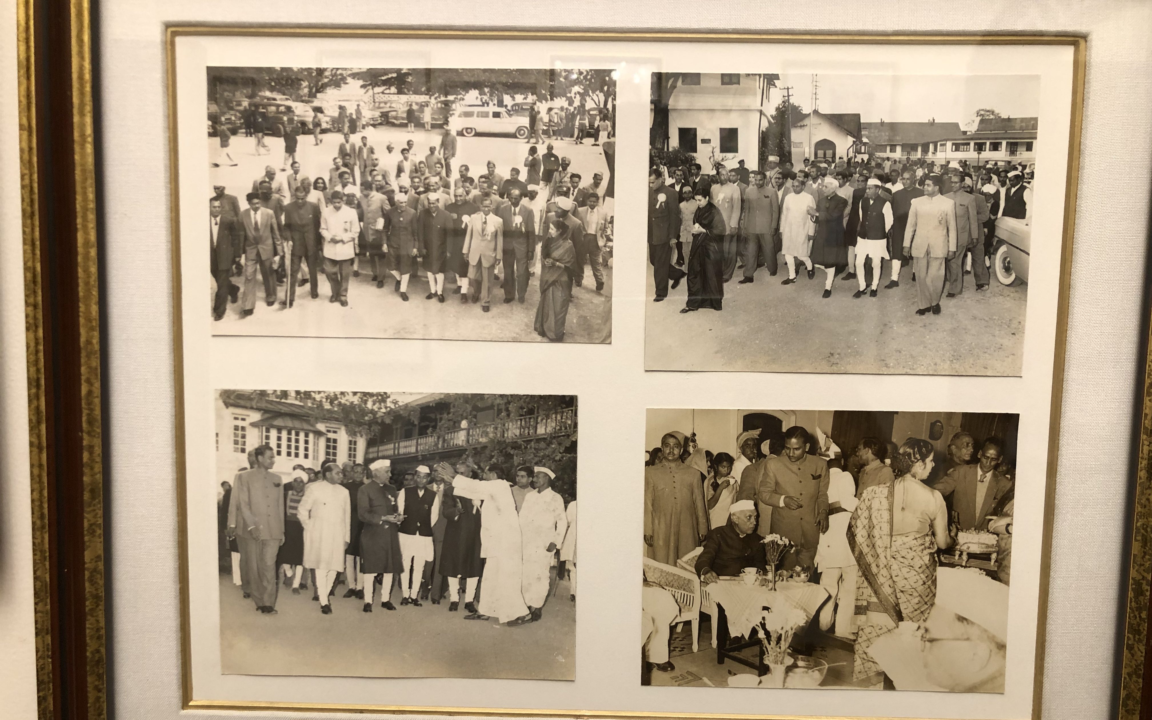 Pt Nehru visiting  Hotel Savoy, Mussoorie in 1950s