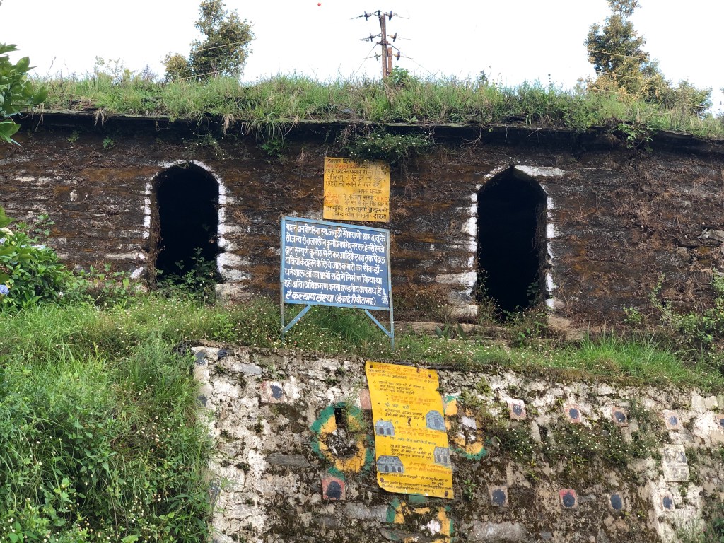 A dilapidated dharamshala built by Jasuli Devi at Satgarh , Pithoragarh
