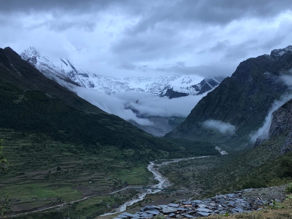 View of Darma valley and the Panchachuli peaks - clicked from Dantu Village. Nestled in a remote corner of Pithoragarh district (Uttarakhand)