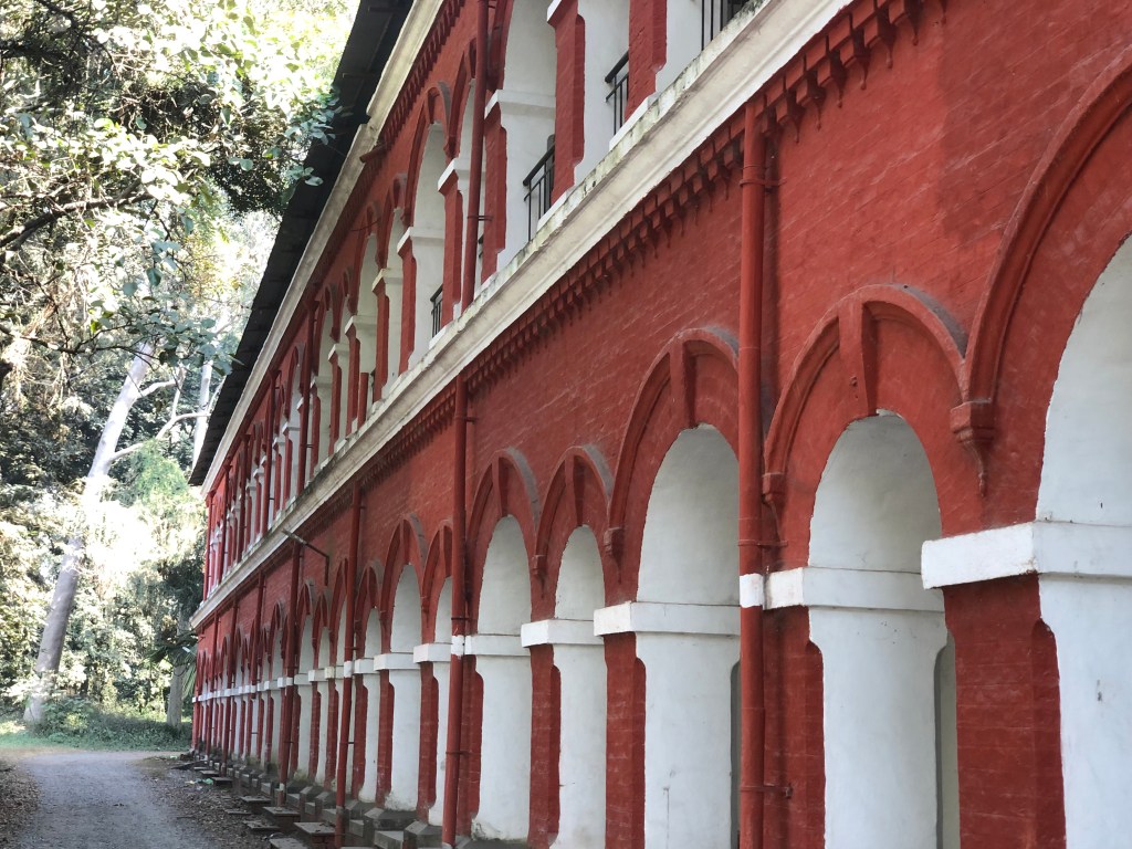 Ranger's college building. Located close to Parade Ground, Dehradun