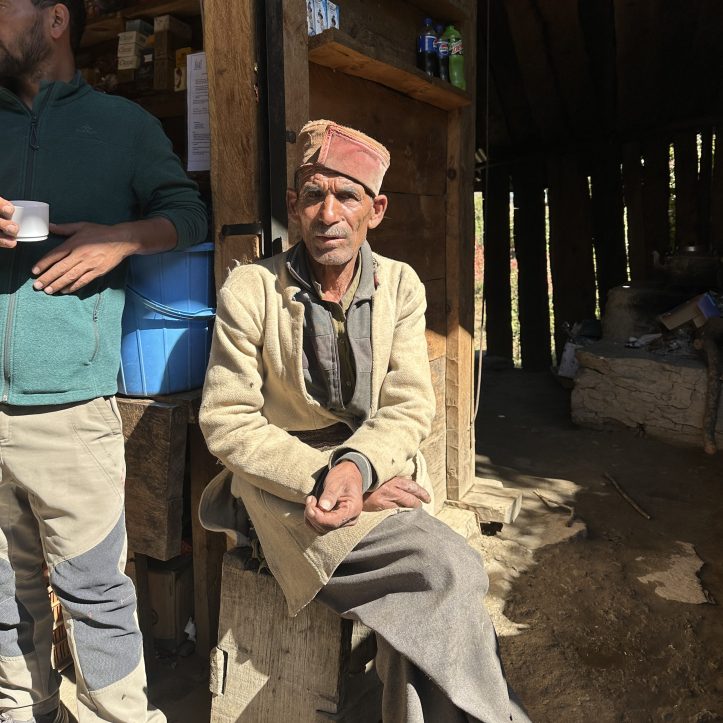 Resident of the Har Ki Doon valley. in their traditional attire. Har ki Doon trek is located in district Uttarkashi, Uttarakhand. #treksinUttarakhand