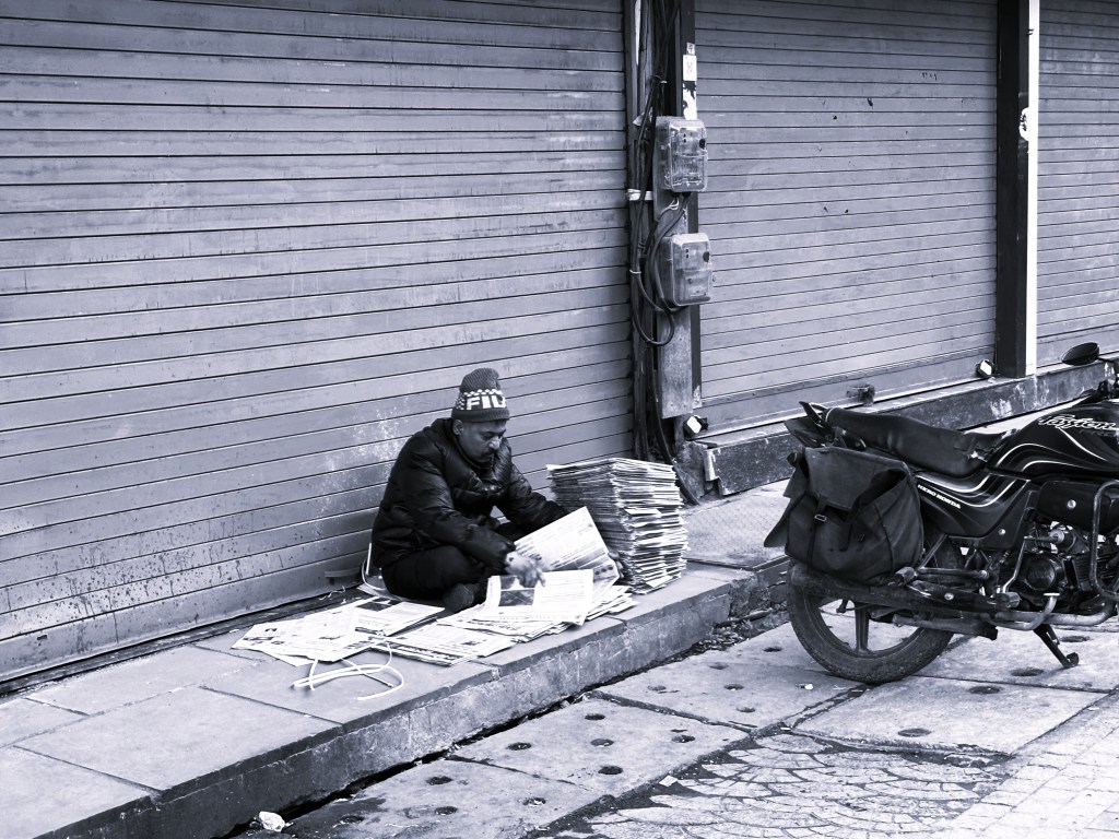 newspaper vendor at Paltan Bazaar. Paltan bazaar(market), the commercial heart of Dehradun. This market has been here since the colonial times. #historyofdehradun #shoppingindehradun #dehradunmustvisit. this is situated near the clock tower. #uttarakhand