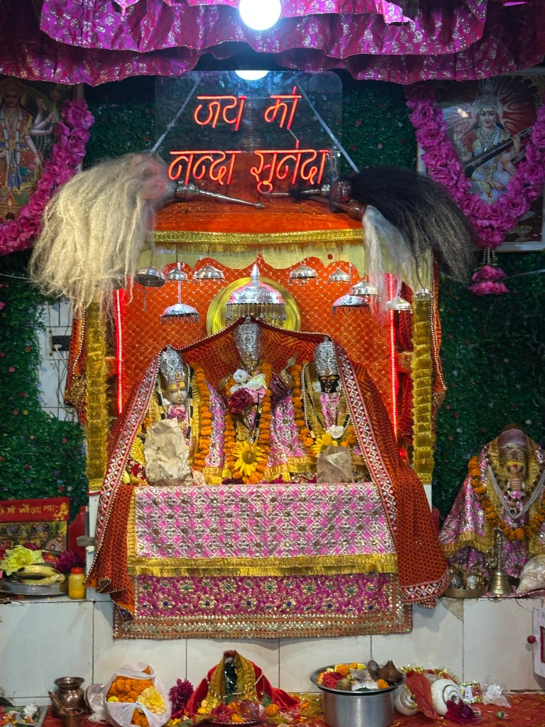 Nanda Devi Temple in Almora. #almora #Uttarakhand #devbhoomi #DevbhoomiUttarakhand #templesofUttarakhand #chanddynasty #Kumaon #culture #incredibleIndia #religion #goddess #ritual #pahadiritual  #templesofIndia #pahaditemple #holy #heritage #MaaNandaDevi #MaaSunandaDevi