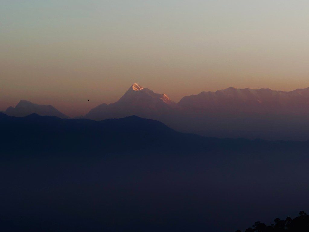 View of Trishul Peak from Ranikhet. Nestled in the Almora district of Uttarakhand, this place offers serene views of the Himalayas.
#Devbhoomi #HimalayanViews #Himalayas #MountainView #ViewPoint